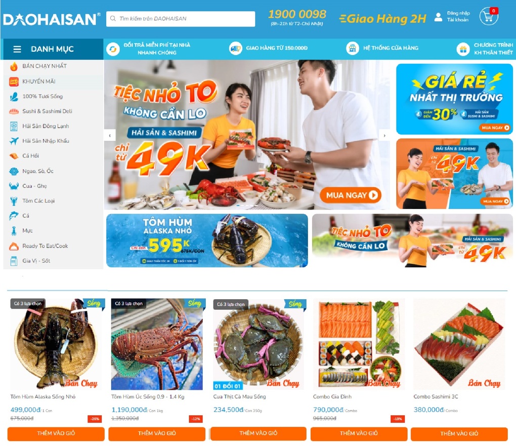 Hành trình 8 năm bán lẻ hải sản và sashimi của Đảo Hải Sản - 5 Hành trình 8 năm bán lẻ hải sản và sashimi của Đảo Hải Sản - 5