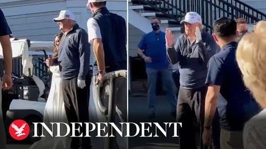 Hành động gây thiện cảm của ông Trump dù biết tin thất cử