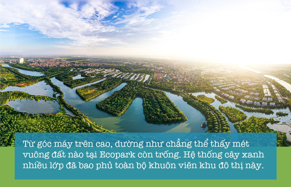 Thành phố triệu cây xanh Ecopark nhìn từ camera bay - 2 Thành phố triệu cây xanh Ecopark nhìn từ camera bay - 2