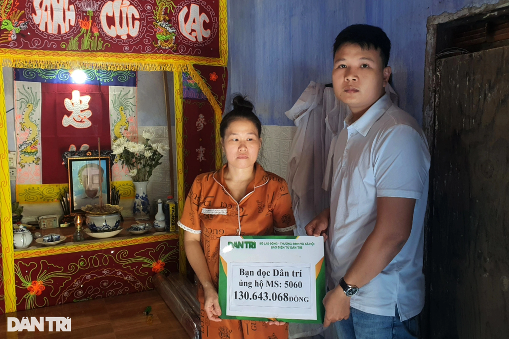 Bạn đọc giúp người vợ chăm chồng ung thư hơn 130 triệu đồng - 1 Bạn đọc giúp người vợ chăm chồng ung thư hơn 130 triệu đồng - 1