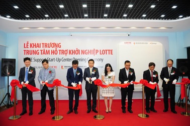 Phòng Hỗ trợ Khởi nghiệp LOTTE – không gian mở cho các nhà khởi nghiệp trẻ