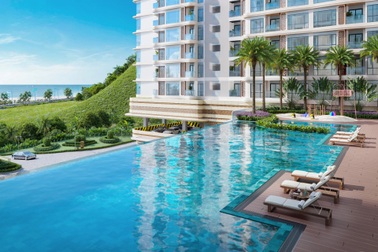 Không gian sống đa trải nghiệm của căn hộ hướng đồi và biển tại Vũng Tàu