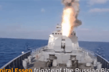 Tàu chiến Nga dội tên lửa phá vỡ sào huyệt của IS tại Syria