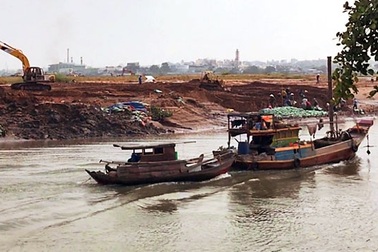 Bộ TN-MT đề nghị dừng thi công dự án lấn sông Đồng Nai