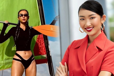 Nữ chính "Người ấy là ai" đẩy tạ 100kg, "lột xác" khi thi Hoa hậu Hoàn vũ