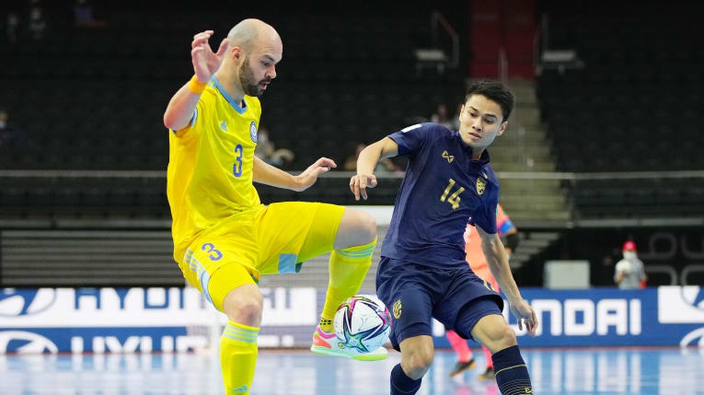 Kazakhstan biến giấc mơ World Cup của futsal Thái Lan thành cơn ác mộng - 2 Kazakhstan biến giấc mơ World Cup của futsal Thái Lan thành cơn ác mộng - 2