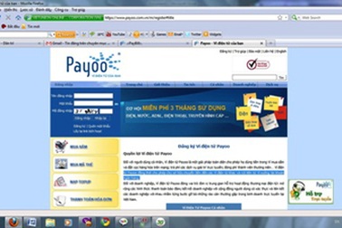 Thanh toán trực tuyến tiền điện, nước, ADSL… chỉ 1000 đồng/hóa đơn