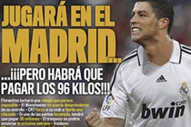 MU đồng ý bán Ronaldo cho Real Madrid