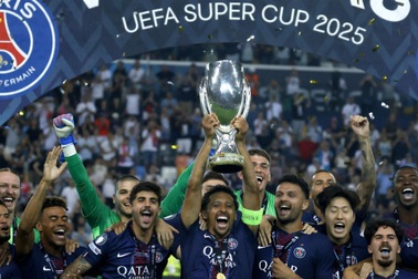 Ngược dòng ngoạn mục hạ Tottenham, PSG giành Siêu cúp châu Âu