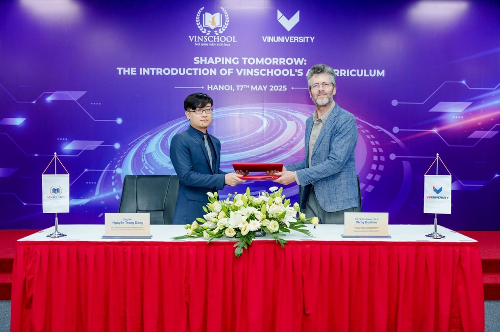 Vinschool triển khai chương trình giáo dục trí tuệ nhân tạo từ mầm non đến lớp 12 - 2 Vinschool triển khai chương trình giáo dục trí tuệ nhân tạo từ mầm non đến lớp 12 - 2