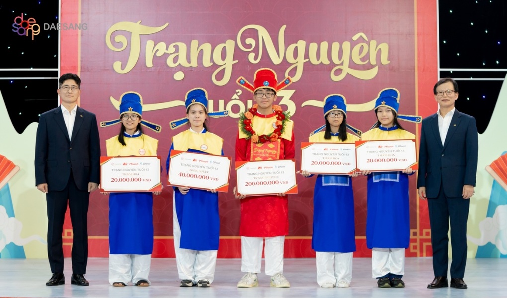 Daesang Trạng nguyên tuổi 13 năm 2023: Thí sinh vượt khó ghi danh bảng vàng - 3 Daesang Trạng nguyên tuổi 13 năm 2023: Thí sinh vượt khó ghi danh bảng vàng - 3