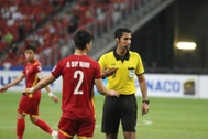 VFF khiếu nại công tác trọng tài ở trận thua Thái Lan