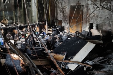 Công an tìm ra thủ phạm gây cháy lớn Ngân hàng VPBank ở Kiên Giang