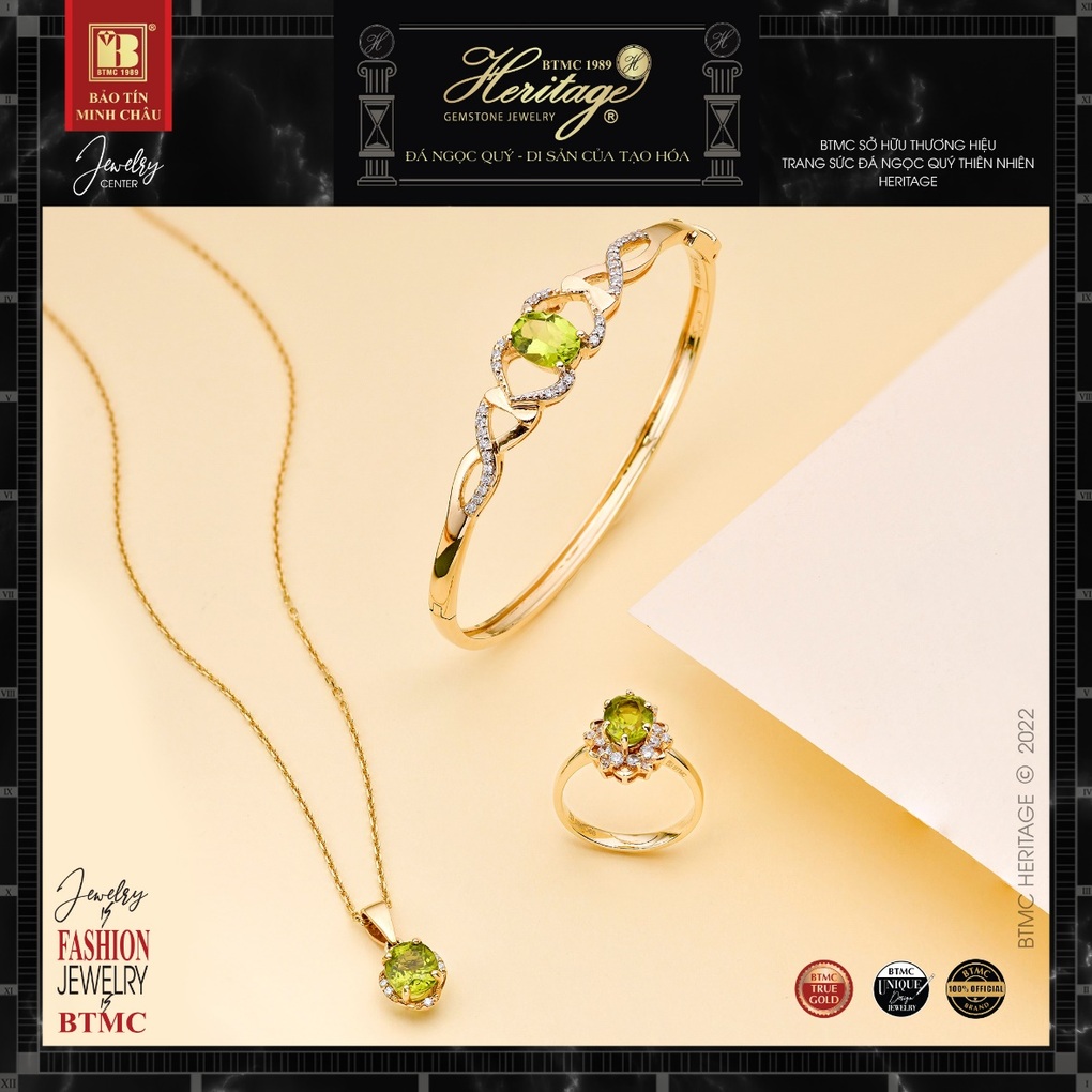 Bảo Tín Minh Châu ưu đãi trang sức gắn đá peridot trong tháng 8 - 1 Bảo Tín Minh Châu ưu đãi trang sức gắn đá peridot trong tháng 8 - 1