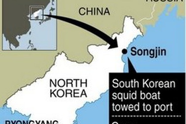 Triều Tiên xác nhận đang giữ tàu Hàn Quốc