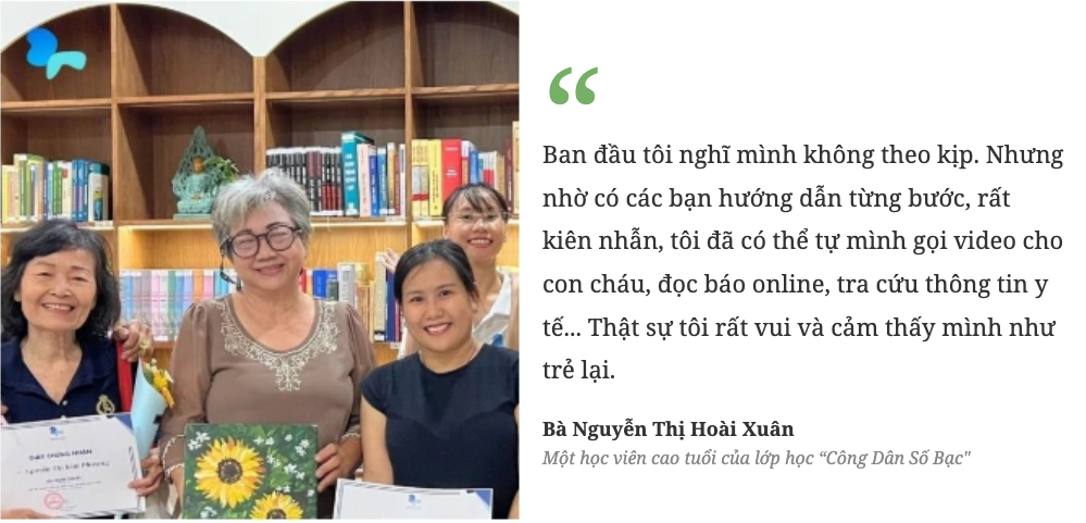 Lớp học “Công dân số bạc” độc đáo: U80 tự tin lướt mạng, thoát bẫy lừa đảo - 2 Lớp học “Công dân số bạc” độc đáo: U80 tự tin lướt mạng, thoát bẫy lừa đảo - 2