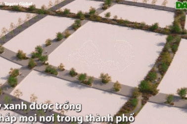 Ngỡ ngàng với mô hình thành phố không có khí thải của Nhật trong tương lai