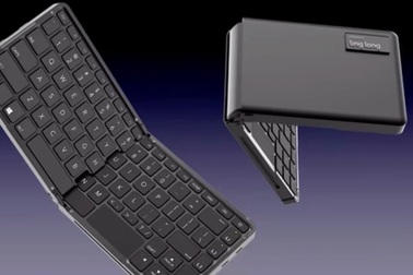 Máy tính trong kiểu dáng chiếc bàn phím gập