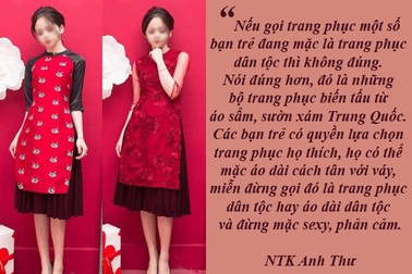 Lùm xùm chuyện áo dài cách tân và ngày xuân cướp lộc