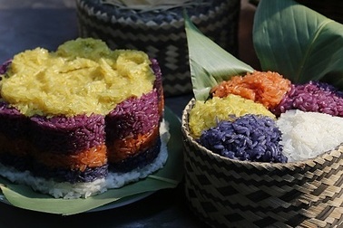 Công thức đơn giản làm xôi ngũ sắc cúng rằm tháng Giêng