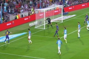 Tranh cãi gay gắt xung quanh “bàn thắng ma” của Barcelona vào lưới Malaga