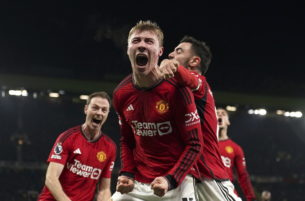 Ganarcho, Hojlund shine, Man Utd comes back to defeat Aston Villa - 4