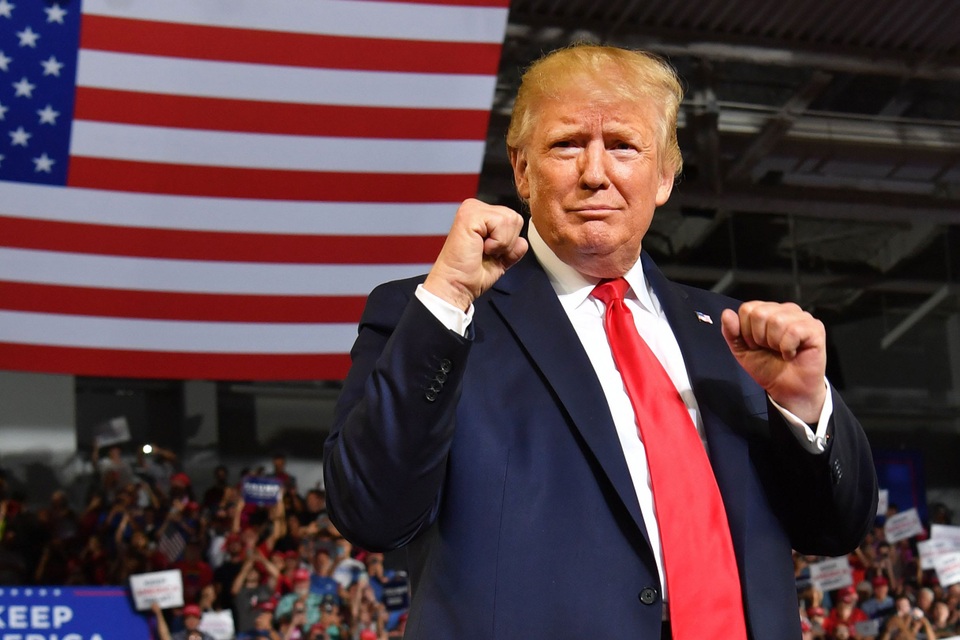 Bầu cử Mỹ 2020: Ông Trump lên sẵn kế hoạch ăn mừng tái đắc cử - 1 Bầu cử Mỹ 2020: Ông Trump lên sẵn kế hoạch ăn mừng tái đắc cử - 1