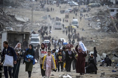 Người Palestine trở về nhà sau thỏa thuận ngừng bắn Israel - Hamas