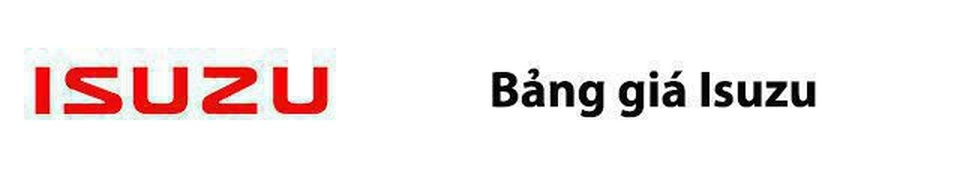 Bảng giá ôtô tháng 12 Bảng giá ôtô tháng 12