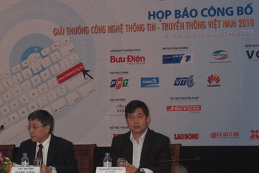 Giải thưởng CNTT-TT Việt Nam 2010 với nhiều đổi mới