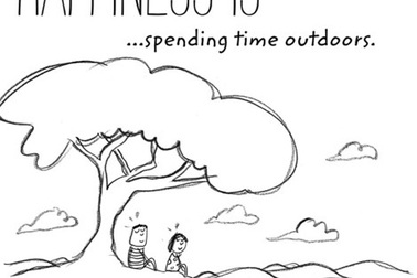 Bộ tranh giúp bạn cảm nhận điều hạnh phúc giản dị quanh ta