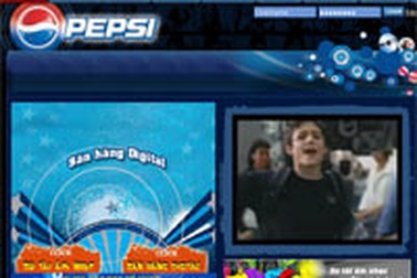 Pepsi ra mắt giao diện web mới nhiều tiện ích