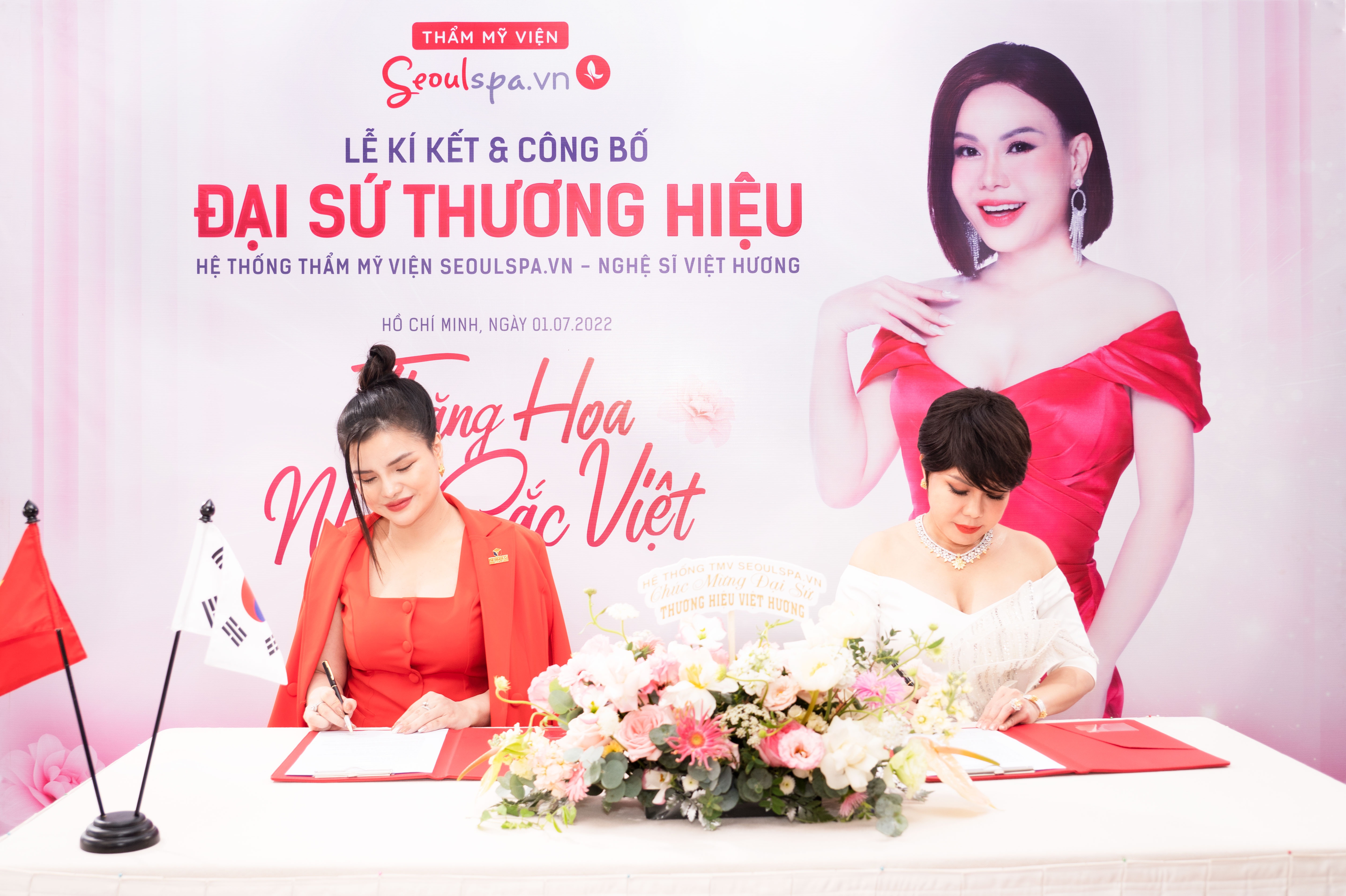 Thẩm mỹ viện SeoulSpa.Vn cán mốc 50 chi nhánh, ký kết vàng với Việt Hương - 1 Thẩm mỹ viện SeoulSpa.Vn cán mốc 50 chi nhánh, ký kết vàng với Việt Hương - 1