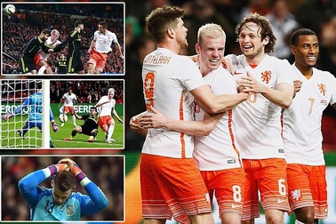 Tây Ban Nha gục ngã trước Hà Lan tại Amsterdam Arena