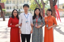 Nam sinh "trường làng" duy nhất ở Hà Nội giành giải Ba quốc gia môn lý