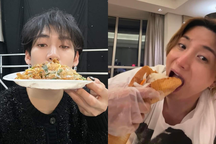 Sao Hàn ăn 12 bát phở, bánh tráng trộn, hột vịt lộn, muốn thử cả tiết canh