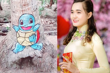 Ở nhà tránh Covid-19, cô gái Trà Vinh trang trí vườn dừa gây chú ý