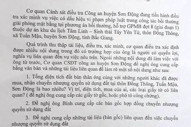 “Dính chàm” tại dự án du lịch Tây Yên Tử, 2 cán bộ nào của Sở TN&MT Bắc Giang bị bắt?