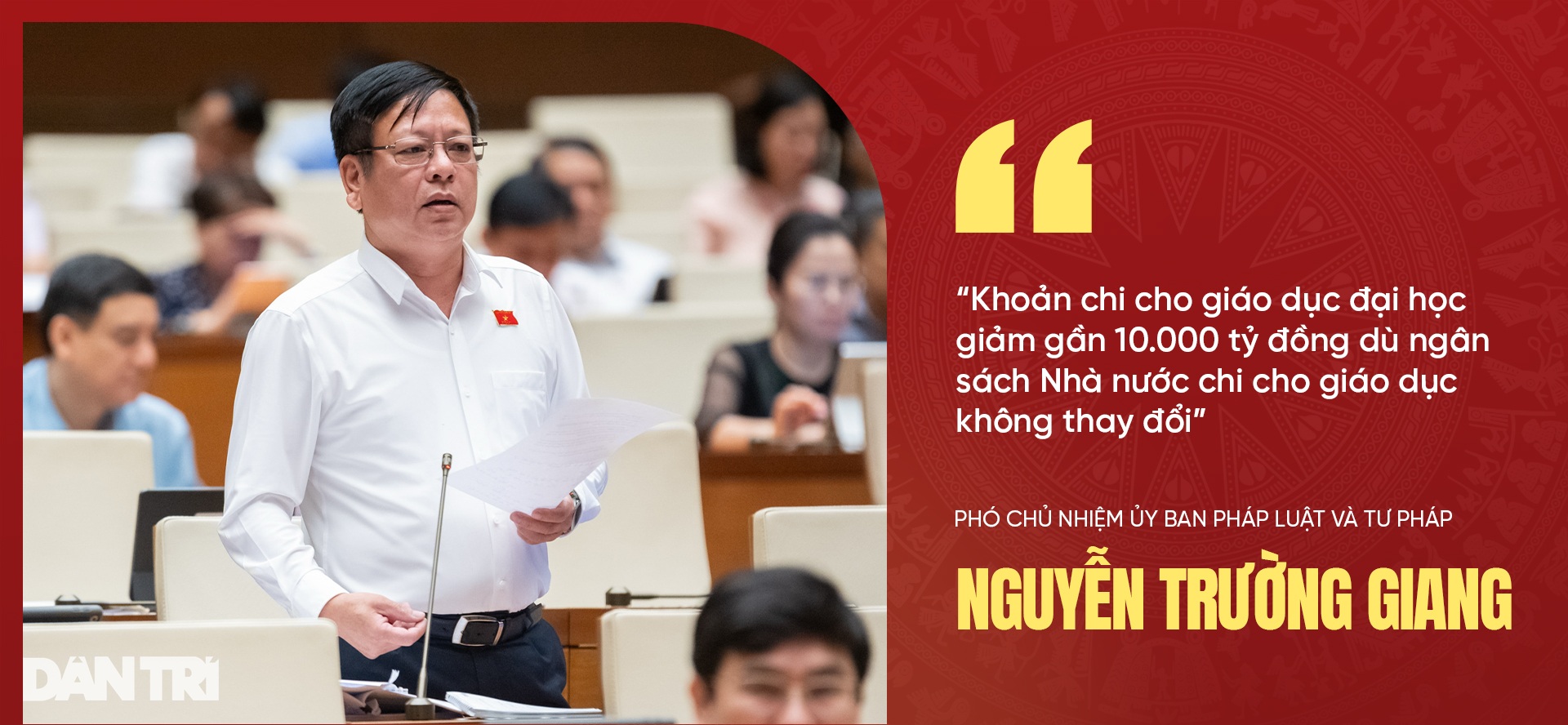 Những phát ngôn về dạy - học thêm và áp lực thi cử làm nóng nghị trường - 1 Những phát ngôn về dạy - học thêm và áp lực thi cử làm nóng nghị trường - 1
