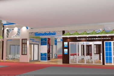 Eurowindow giới thiệu sản phẩm cửa thông minh tại Vietbuild Hà Nội 2018