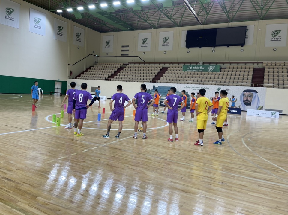 Đội tuyển futsal Việt Nam hòa Lebanon ở trận lượt đi tranh vé dự World Cup - 11 Đội tuyển futsal Việt Nam hòa Lebanon ở trận lượt đi tranh vé dự World Cup - 11