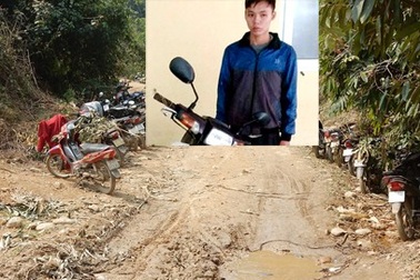Tóm gọn đối tượng chuyên trộm xe máy của người đi rừng
