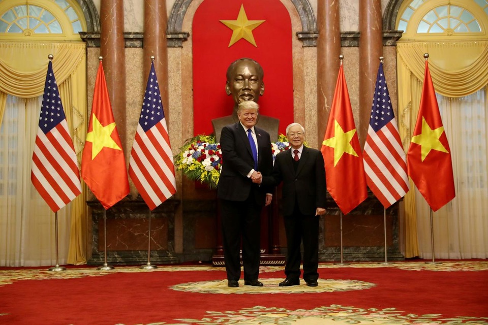 Tổng thống Donald Trump chúc mừng 25 năm quan hệ Việt - Mỹ - 3 Tổng thống Donald Trump chúc mừng 25 năm quan hệ Việt - Mỹ - 3
