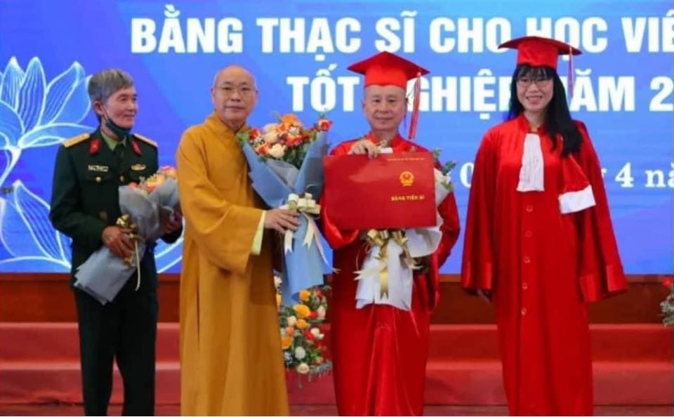 Đại học Luật Hà Nội nói về bằng tiến sĩ của Thượng tọa Thích Chân Quang - 1
