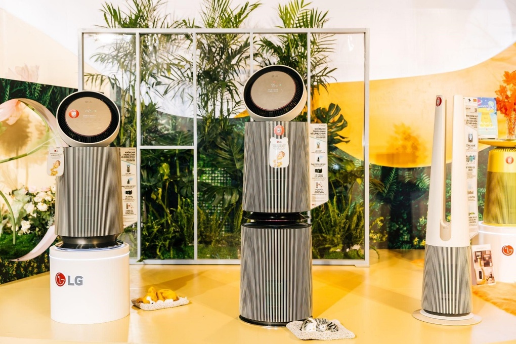 LG ra mắt giải pháp lọc khí PuriCare AeroTower Hit và PuriCare 360 Alpha - 5 LG ra mắt giải pháp lọc khí PuriCare AeroTower Hit và PuriCare 360 Alpha - 5