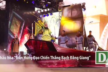 Sân khấu hóa “Trần Hưng Đạo Chiến Thắng Bạch Đằng Giang”