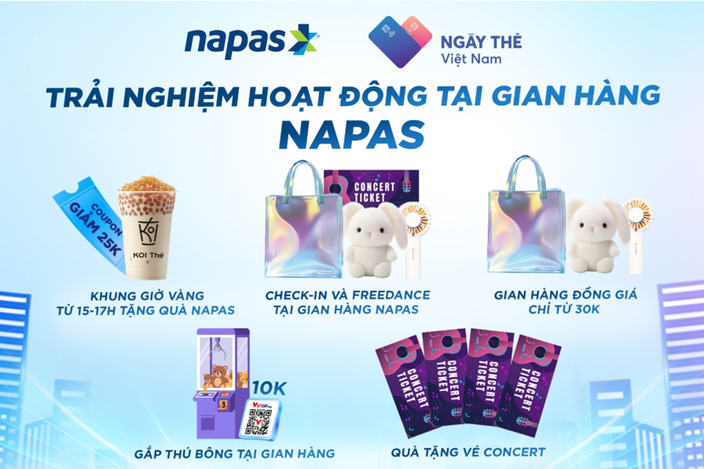 NAPAS mang hệ sinh thái thanh toán hiện đại đến Ngày Thẻ Việt Nam 2025 - 1 NAPAS mang hệ sinh thái thanh toán hiện đại đến Ngày Thẻ Việt Nam 2025 - 1