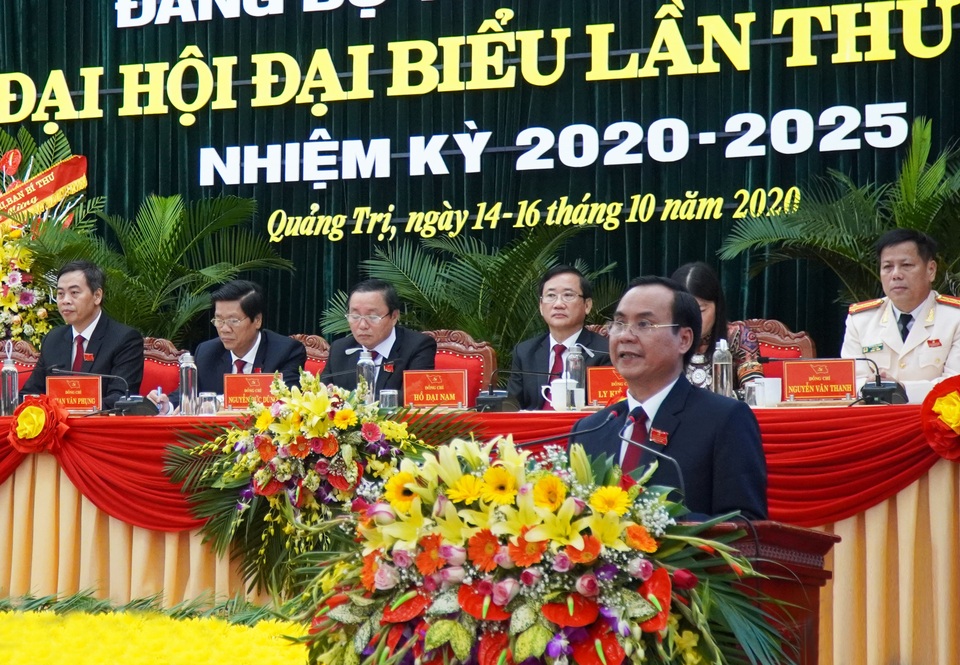 Ông Lê Quang Tùng tiếp tục làm Bí thư Tỉnh uỷ Quảng Trị - 5 Ông Lê Quang Tùng tiếp tục làm Bí thư Tỉnh uỷ Quảng Trị - 5