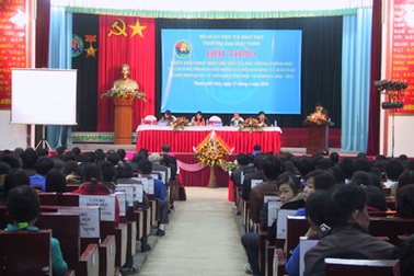 Hội thảo về đổi mới quản lý giáo dục ĐH tại ĐH Vinh