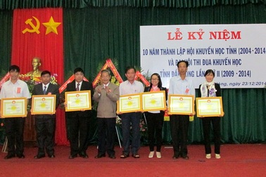 Hội Khuyến học Đăk Nông kỷ niệm 10 năm thành lập
